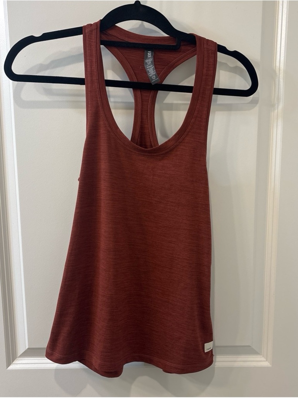 Vuori Women's Rust Red Racerback Tank